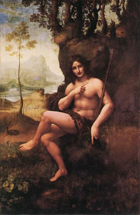 bacchus
leonard de vinci